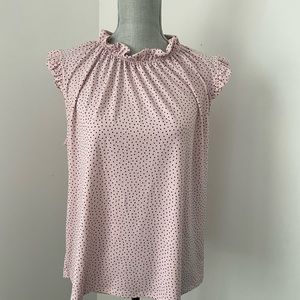 Sleeveless Pink Blouse
